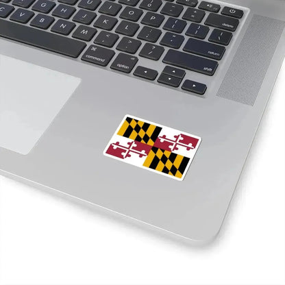 Flag of Maryland (United States) STICKER Vinyl Kiss-Cut Decal - The Sticker Space