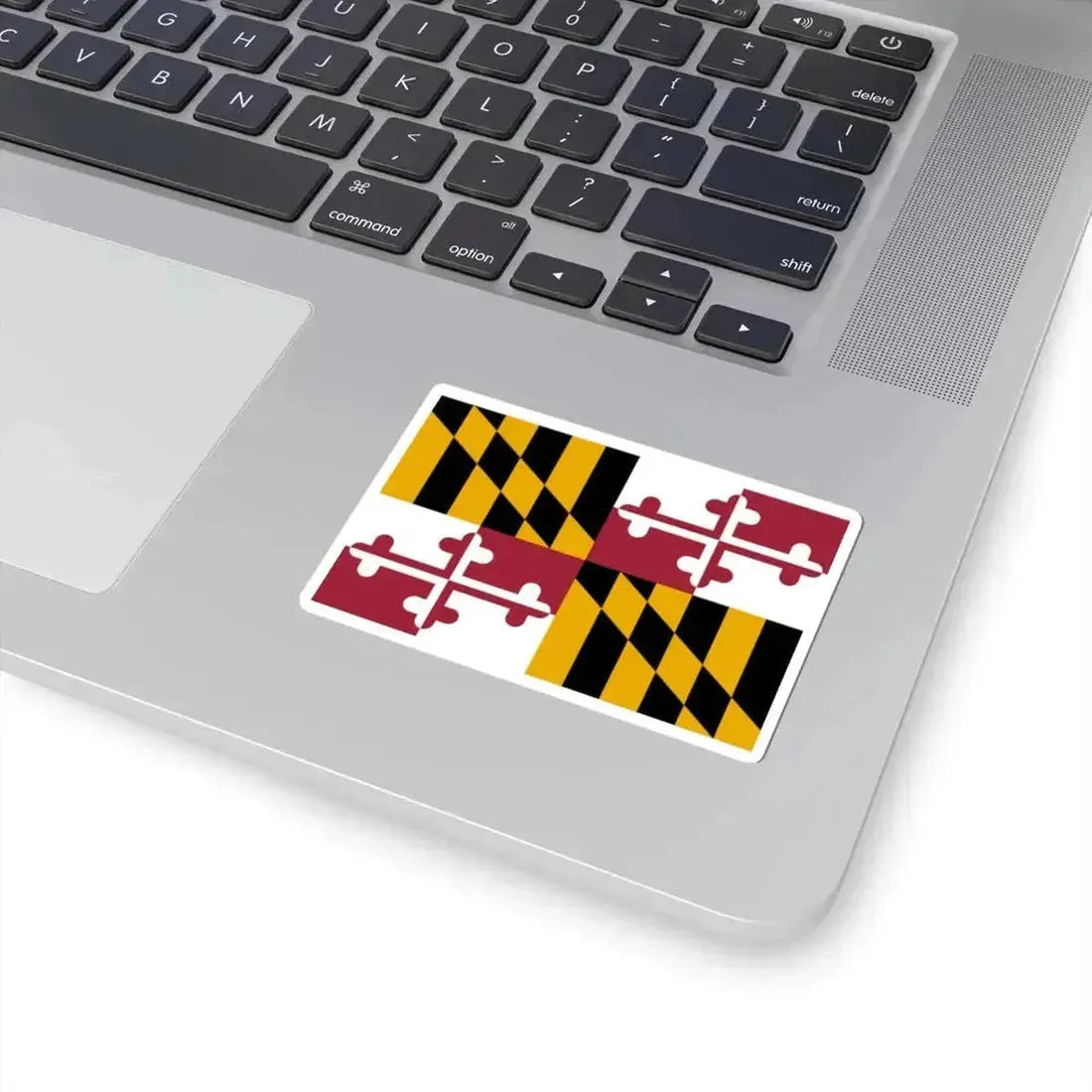 Flag of Maryland (United States) STICKER Vinyl Kiss-Cut Decal - The Sticker Space