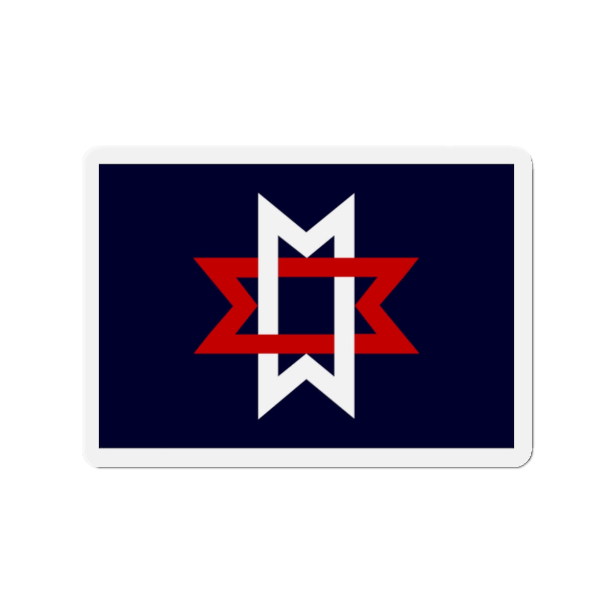 Flag of Maryville Tennessee - Die-Cut Magnet-2" x 2"-The Sticker Space