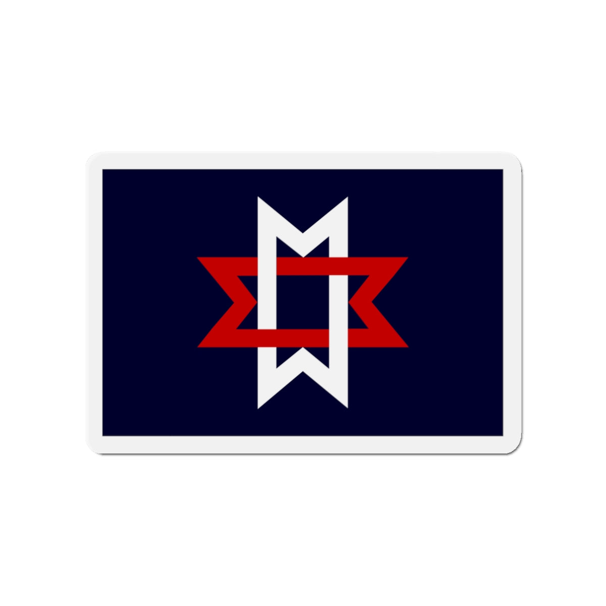 Flag of Maryville Tennessee - Die-Cut Magnet-3" x 3"-The Sticker Space