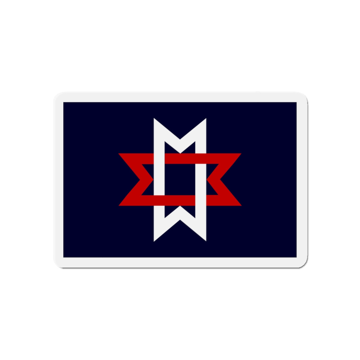 Flag of Maryville Tennessee - Die-Cut Magnet-4" x 4"-The Sticker Space