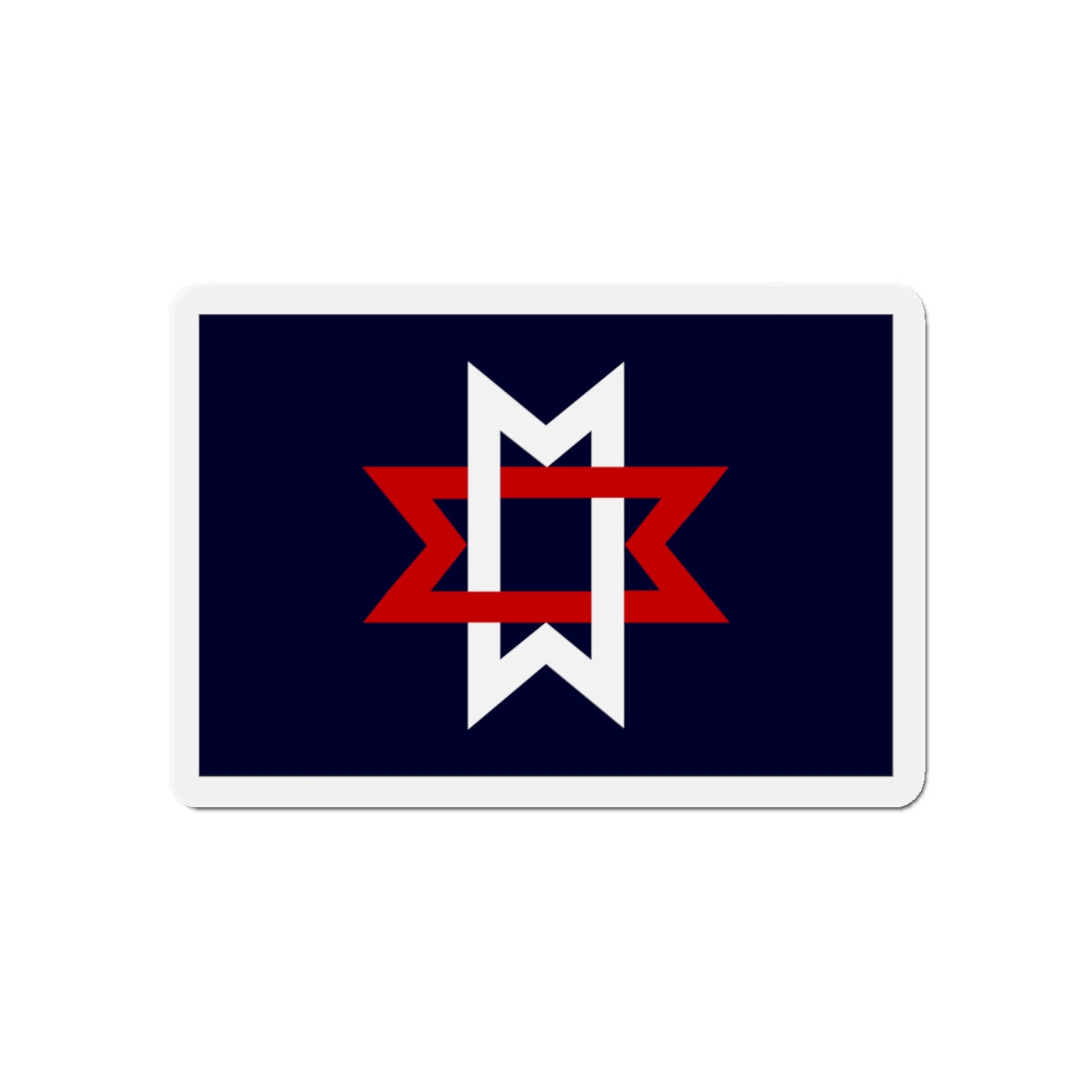 Flag of Maryville Tennessee - Die-Cut Magnet-5" x 5"-The Sticker Space