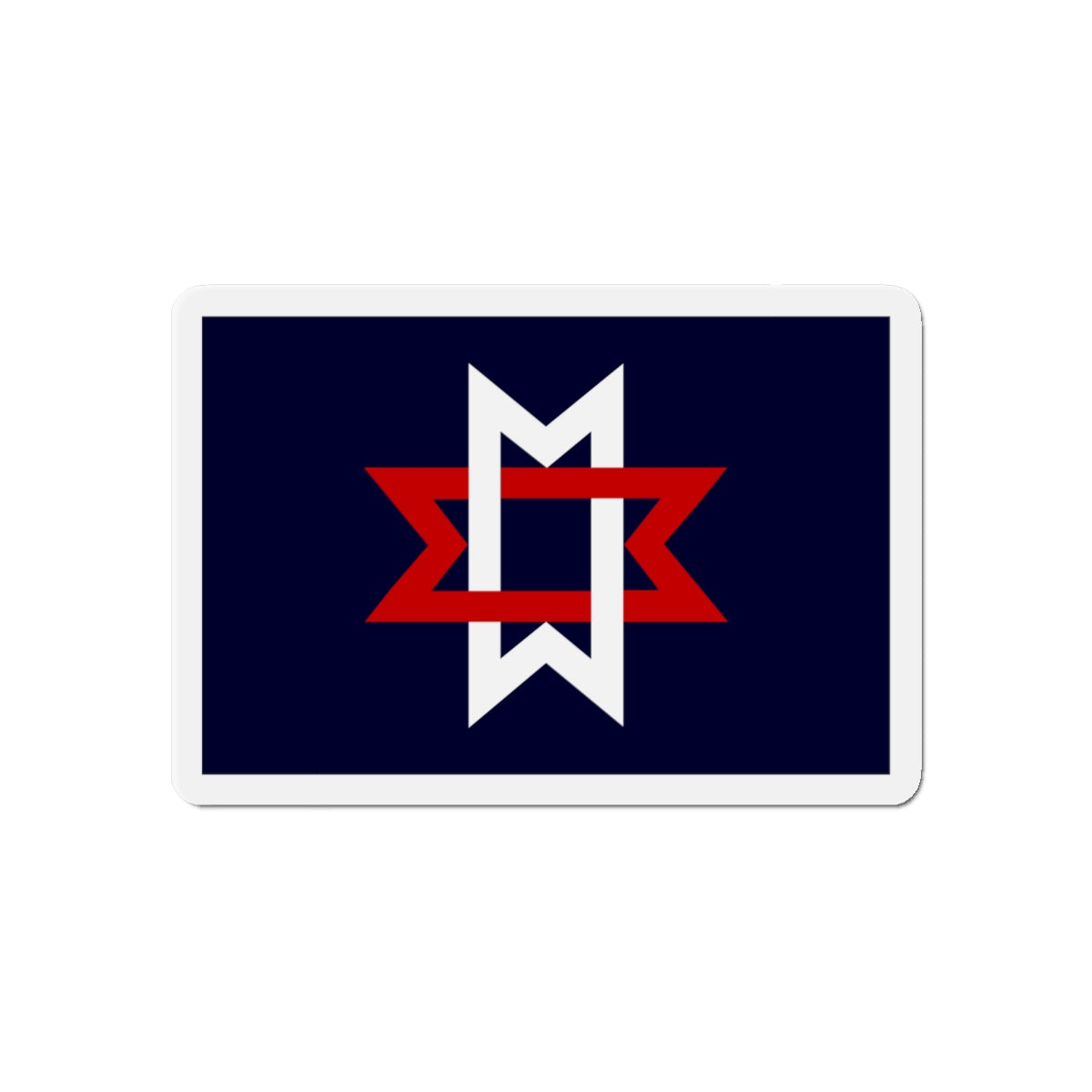 Flag of Maryville Tennessee - Die-Cut Magnet-6 × 6"-The Sticker Space