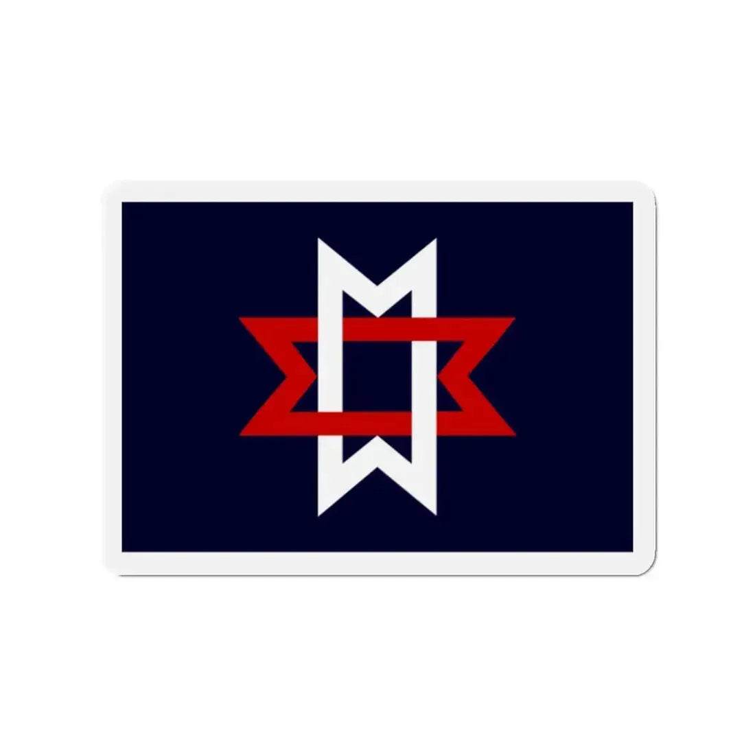 Flag of Maryville Tennessee - Refrigerator Magnet 2 Inch - The Sticker Space