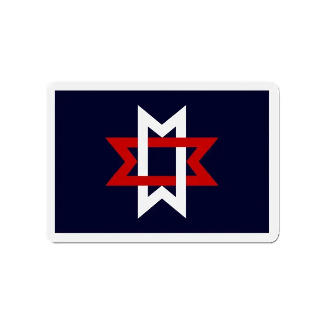 Flag of Maryville Tennessee - Refrigerator Magnet 3 Inch - The Sticker Space