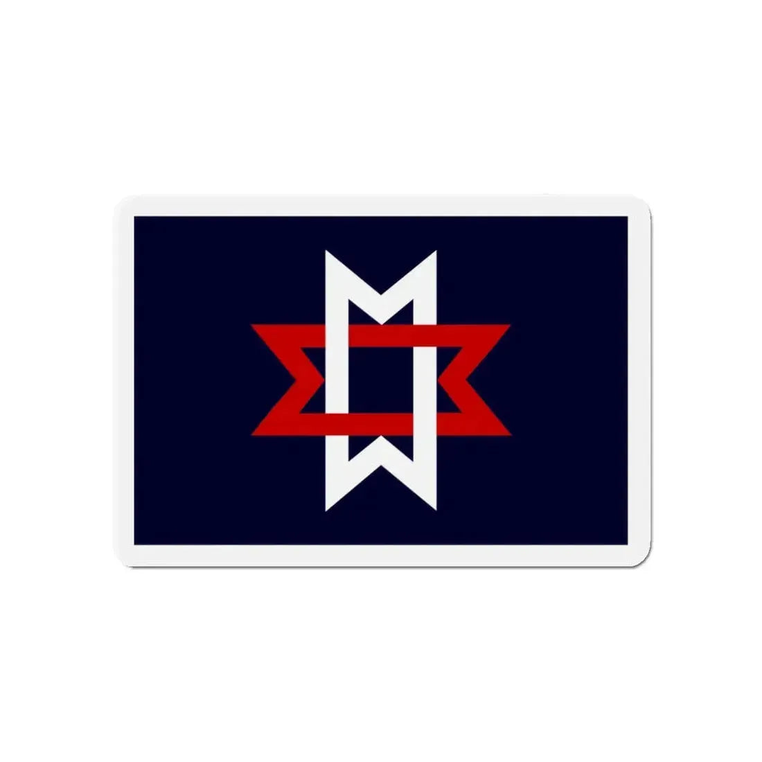 Flag of Maryville Tennessee - Refrigerator Magnet 4 Inch - The Sticker Space