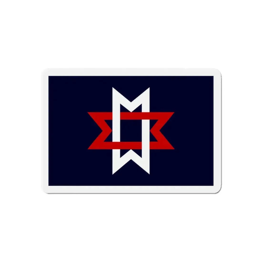 Flag of Maryville Tennessee - Refrigerator Magnet 6 Inch - The Sticker Space