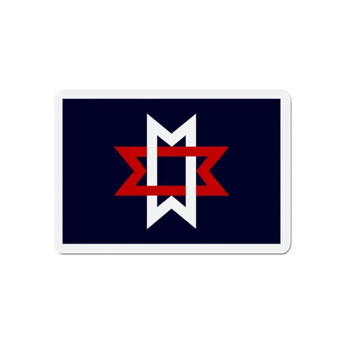 Flag of Maryville Tennessee - Refrigerator Magnet - The Sticker Space