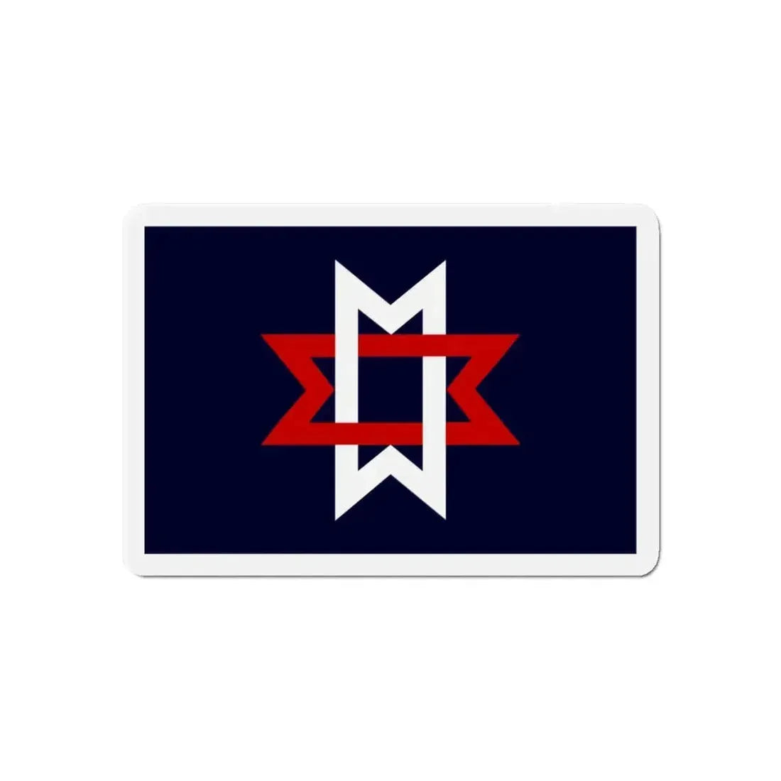 Flag of Maryville Tennessee - Refrigerator Magnet - The Sticker Space