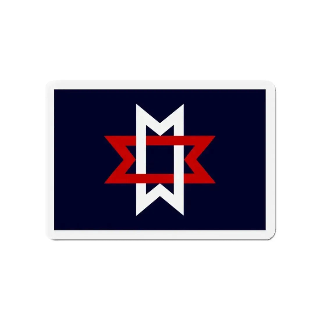 Flag of Maryville Tennessee - Refrigerator Magnet - The Sticker Space