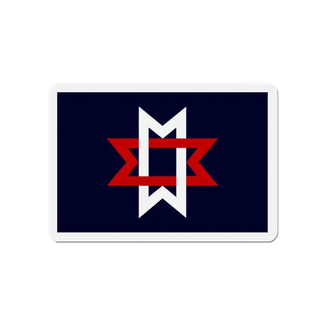 Flag of Maryville Tennessee - Refrigerator Magnet - The Sticker Space
