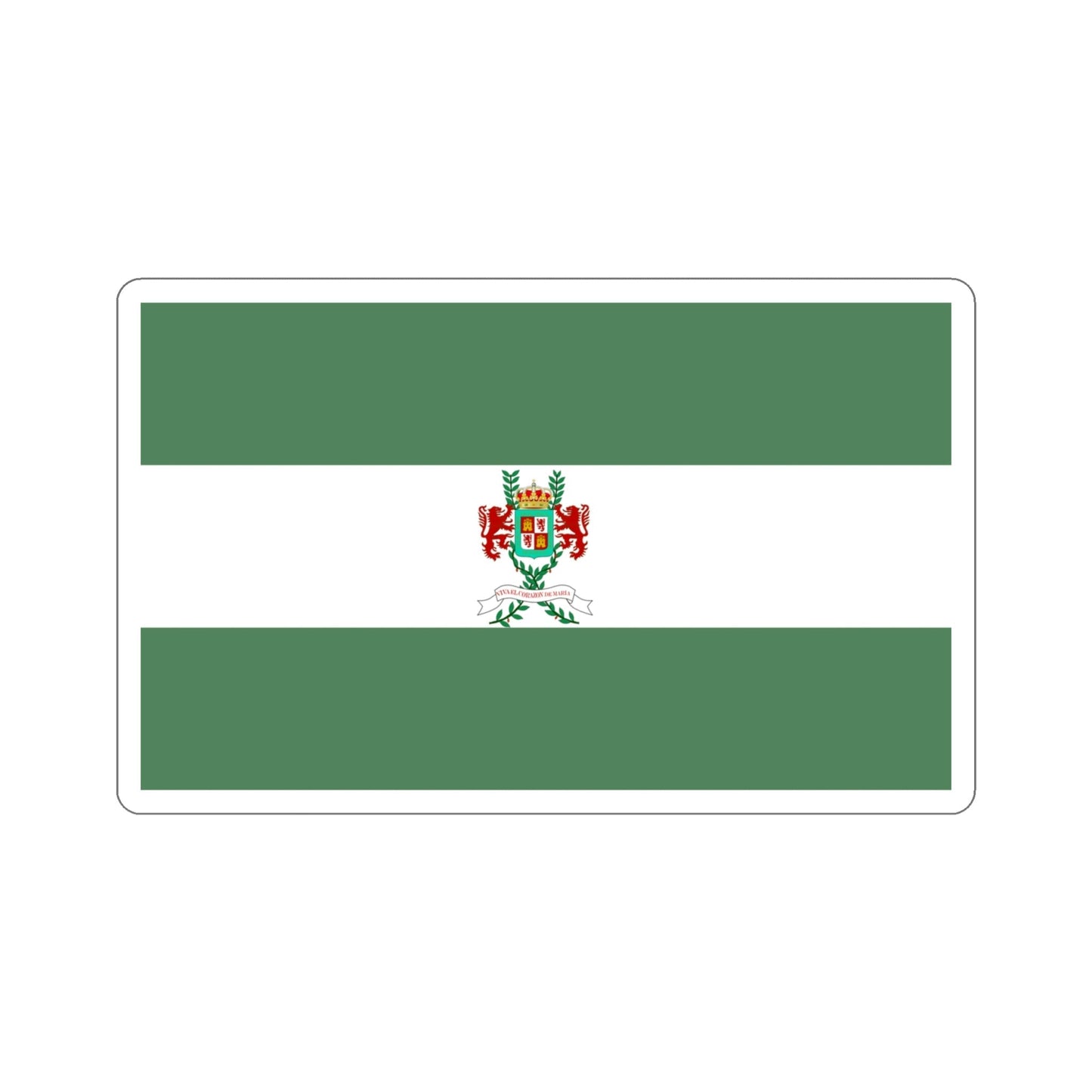 Flag of Masaya, Nicaragua STICKER Vinyl Die-Cut Decal-4 Inch-The Sticker Space