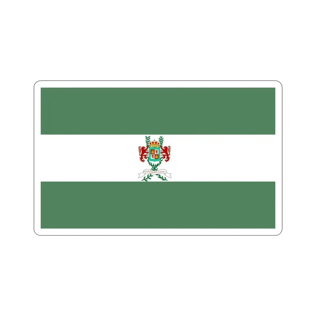 Flag of Masaya, Nicaragua STICKER Vinyl Die-Cut Decal 6 Inch - The Sticker Space