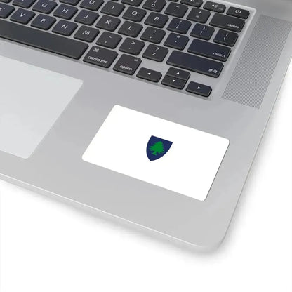 Flag of Massachusetts 1908-1971 (United States) STICKER Vinyl Kiss-Cut Decal - The Sticker Space