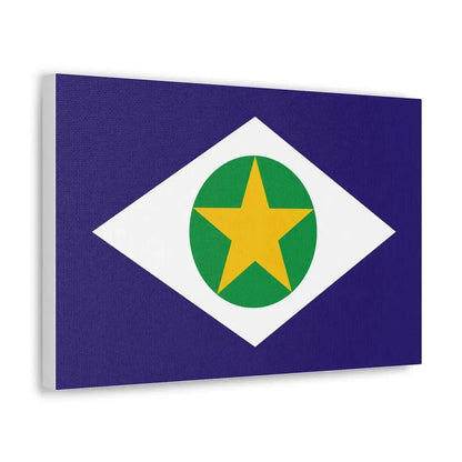 Flag of Mato Grosso Brazil - Canvas Wall Art - The Sticker Space