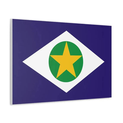 Flag of Mato Grosso Brazil - Canvas Wall Art - The Sticker Space