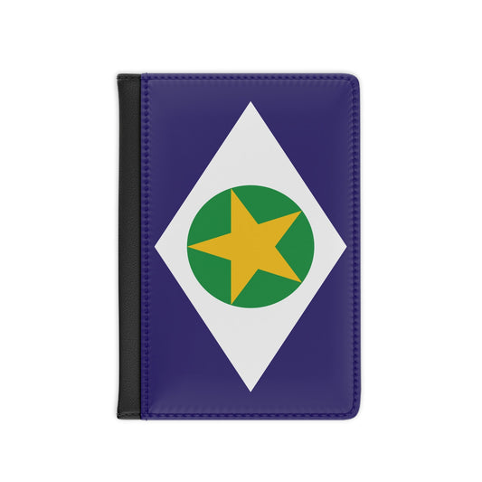 Flag of Mato Grosso Brazil - Passport Holder-3.9" x 5.8"-The Sticker Space