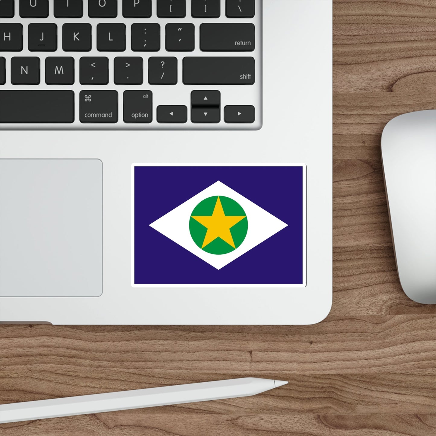 Flag of Mato Grosso Brazil STICKER Vinyl Die-Cut Decal-The Sticker Space