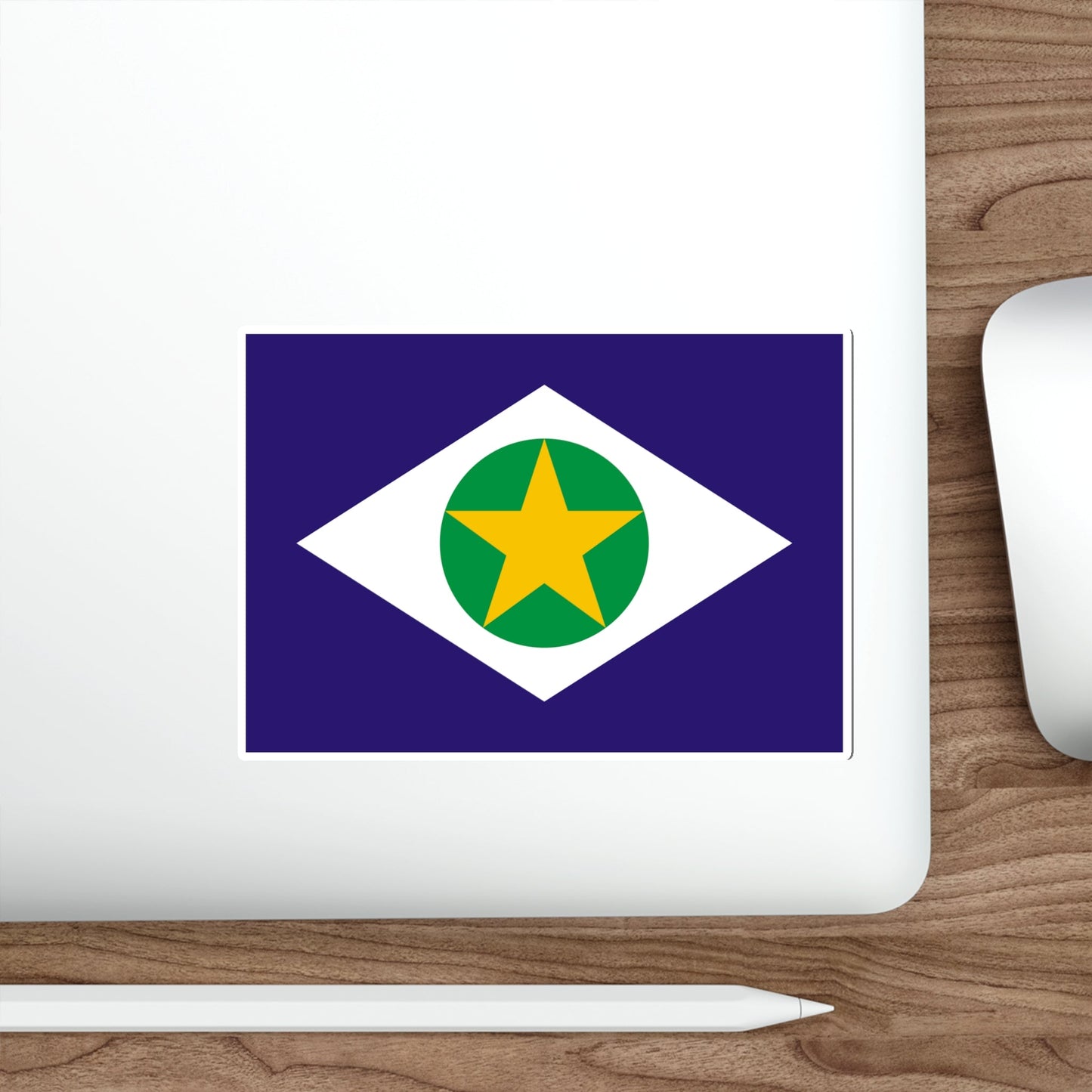 Flag of Mato Grosso Brazil STICKER Vinyl Die-Cut Decal-The Sticker Space