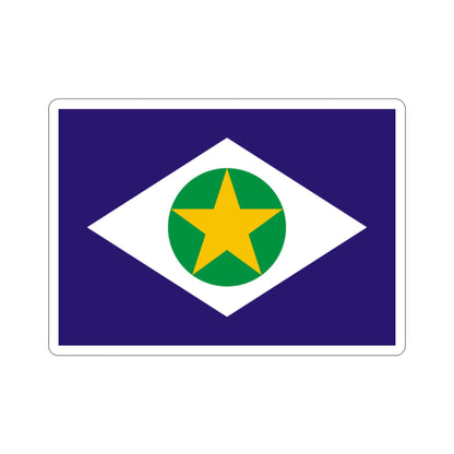 Flag of Mato Grosso Brazil STICKER Vinyl Die-Cut Decal-2 Inch-The Sticker Space