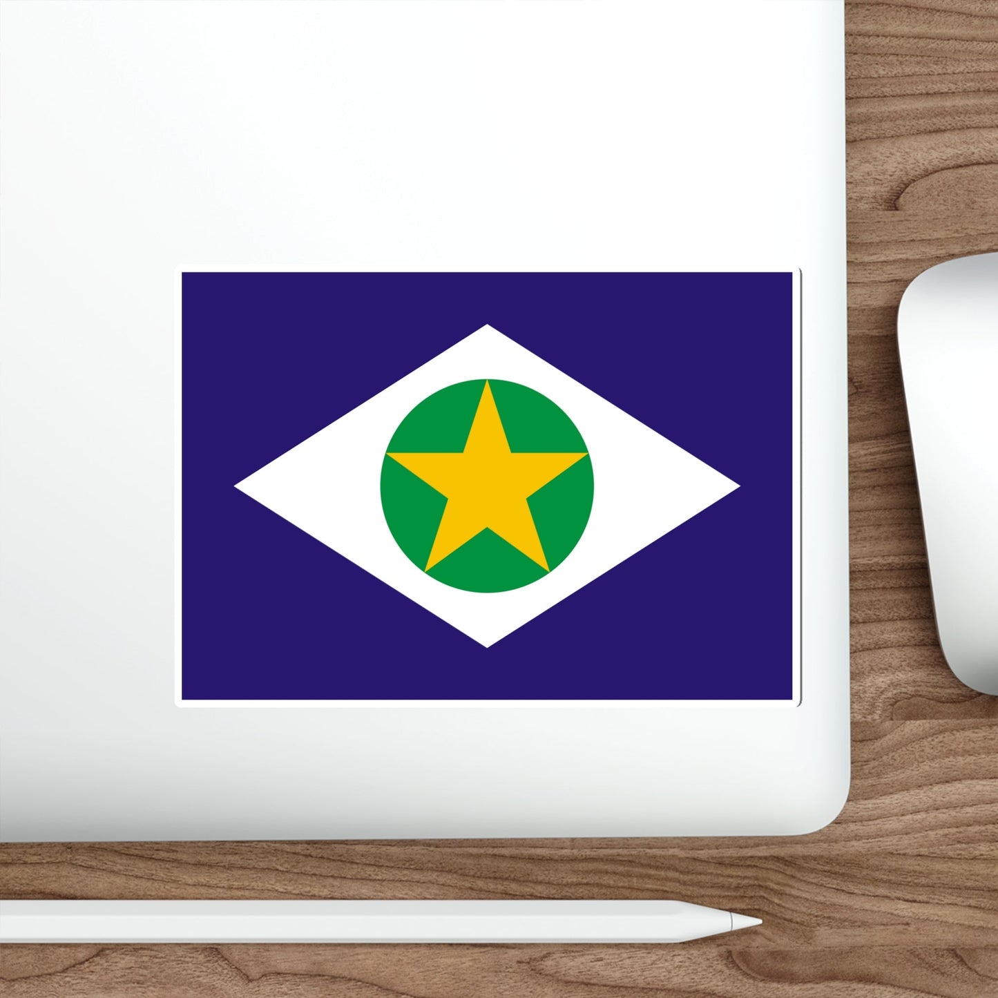 Flag of Mato Grosso Brazil STICKER Vinyl Die-Cut Decal-The Sticker Space