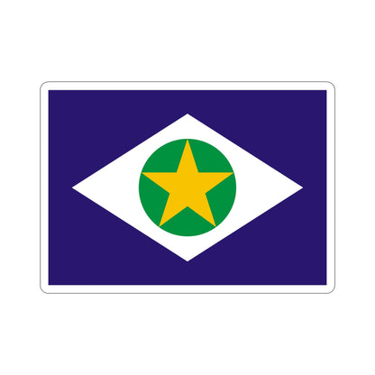 Flag of Mato Grosso Brazil STICKER Vinyl Die-Cut Decal-6 Inch-The Sticker Space