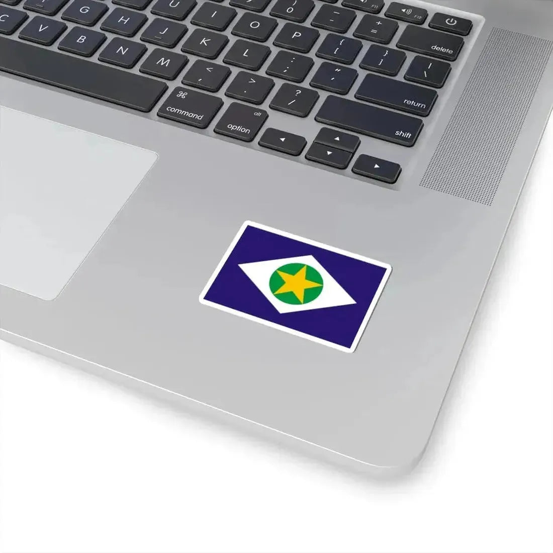 Flag of Mato Grosso Brazil - STICKER Vinyl Kiss-Cut Decal - The Sticker Space