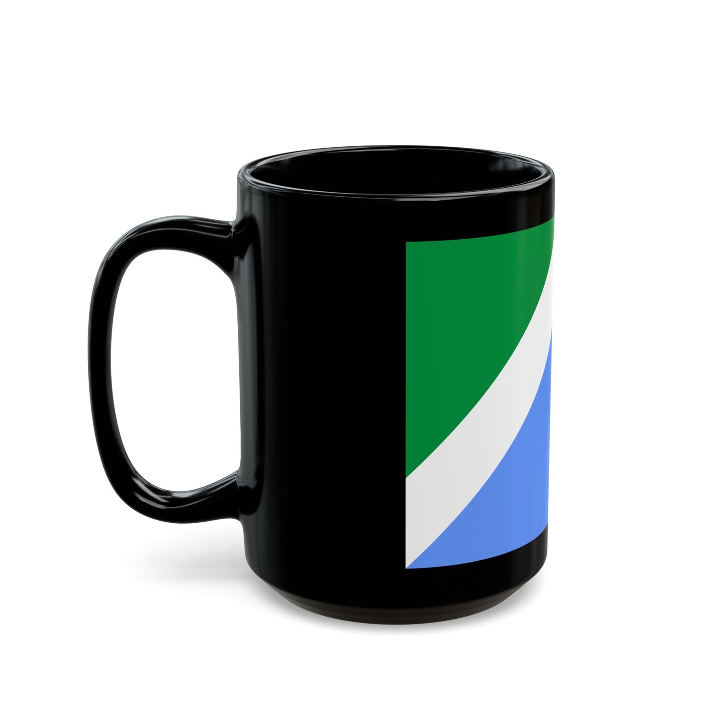 Flag of Mato Grosso do Sul Brazil - Black Coffee Mug-The Sticker Space