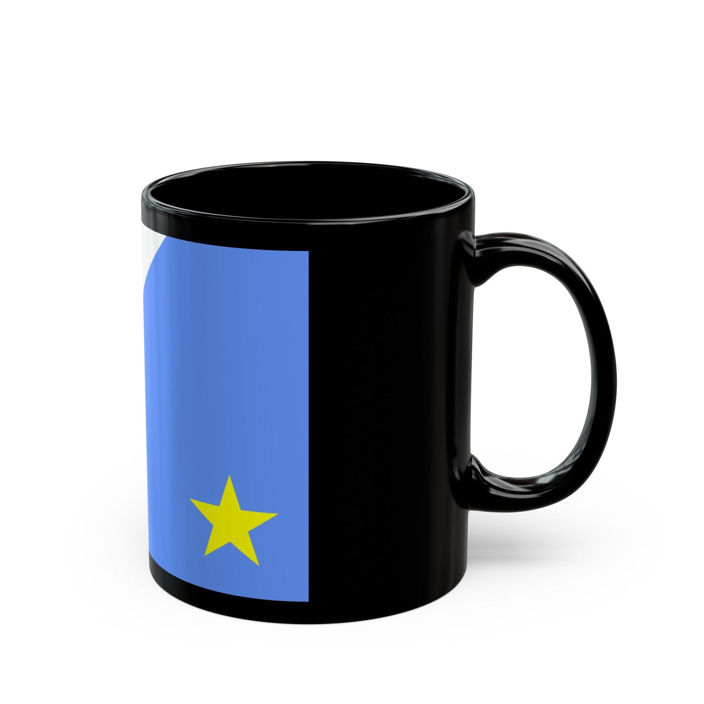 Flag of Mato Grosso do Sul Brazil - Black Coffee Mug-The Sticker Space