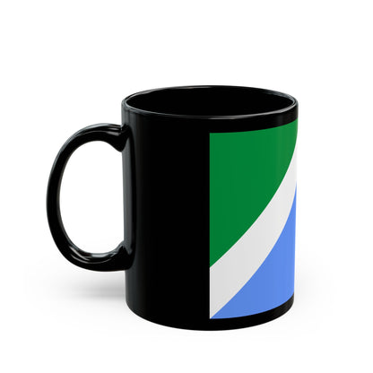 Flag of Mato Grosso do Sul Brazil - Black Coffee Mug-The Sticker Space