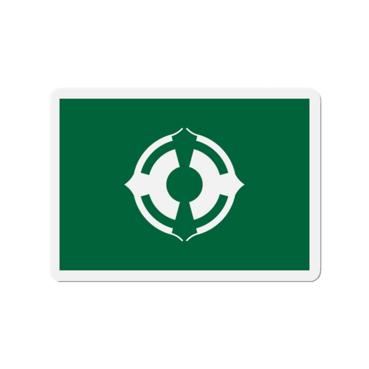 Flag of Matsudo Chiba Japan - Die-Cut Magnet-2" x 2"-The Sticker Space