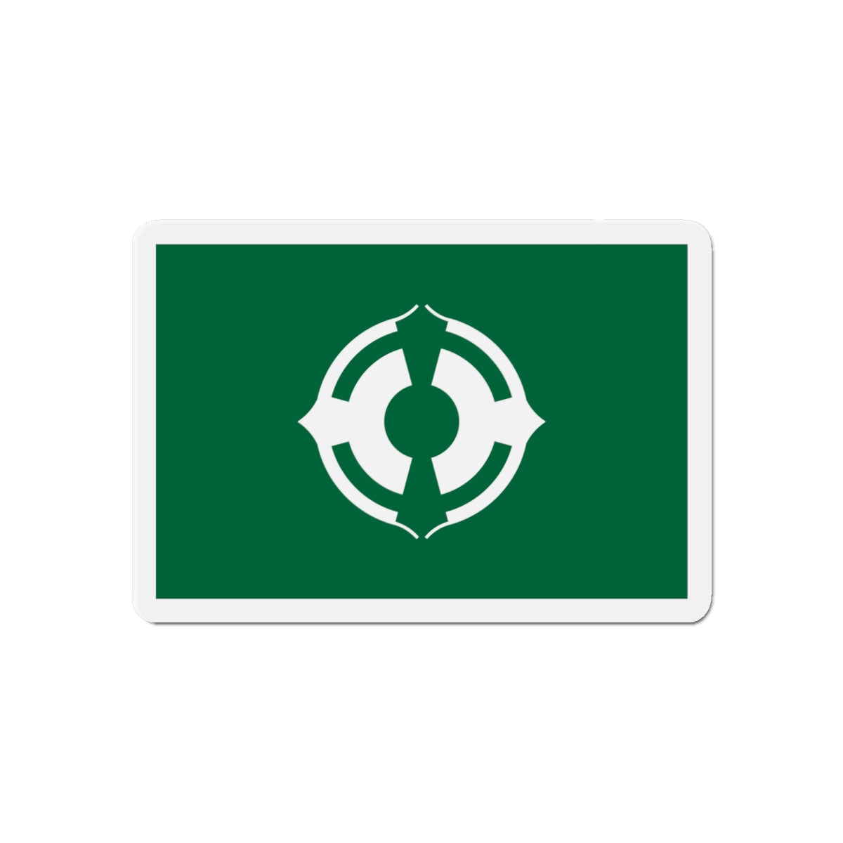 Flag of Matsudo Chiba Japan - Die-Cut Magnet-6 × 6"-The Sticker Space