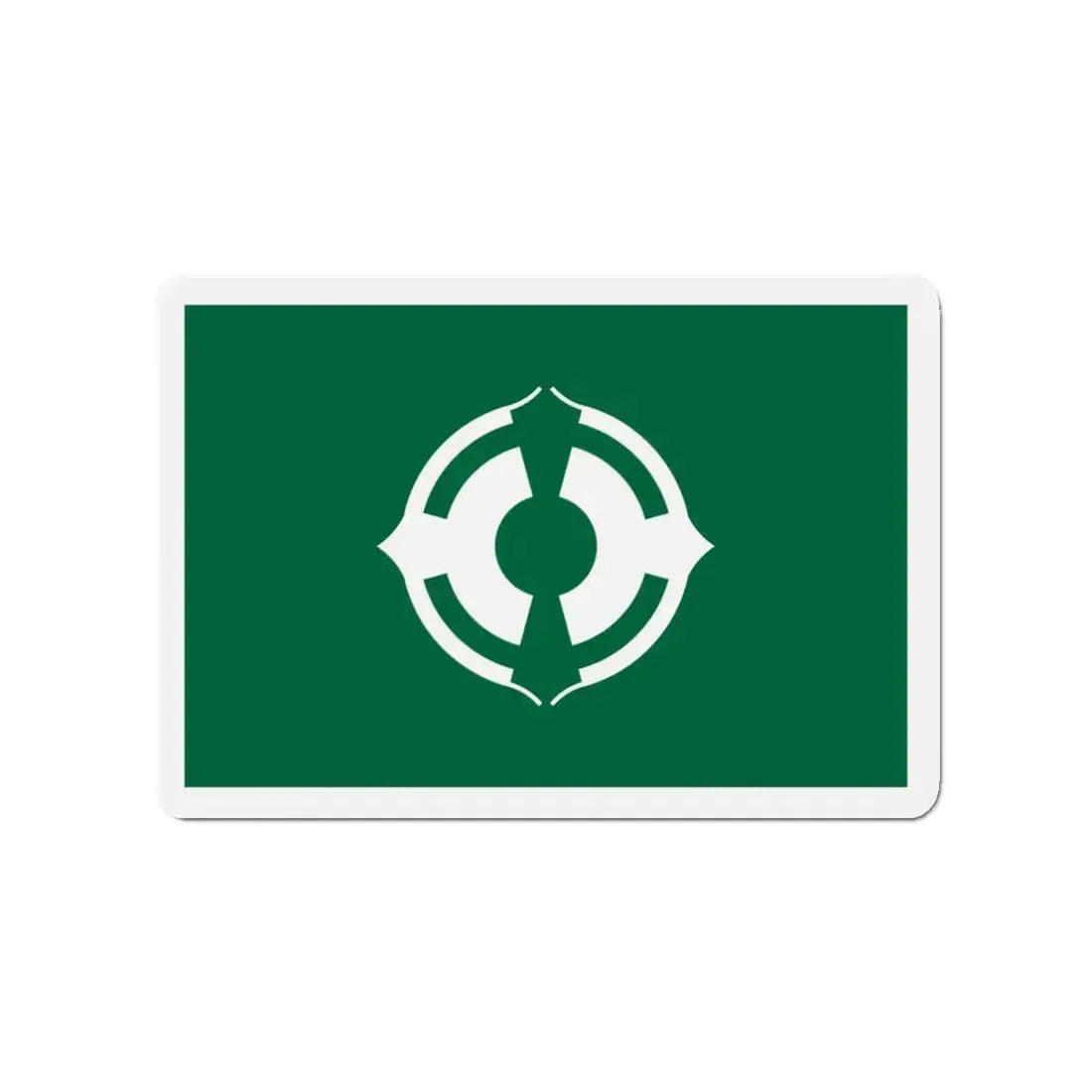 Flag of Matsudo Chiba Japan - Refrigerator Magnet 3 Inch - The Sticker Space