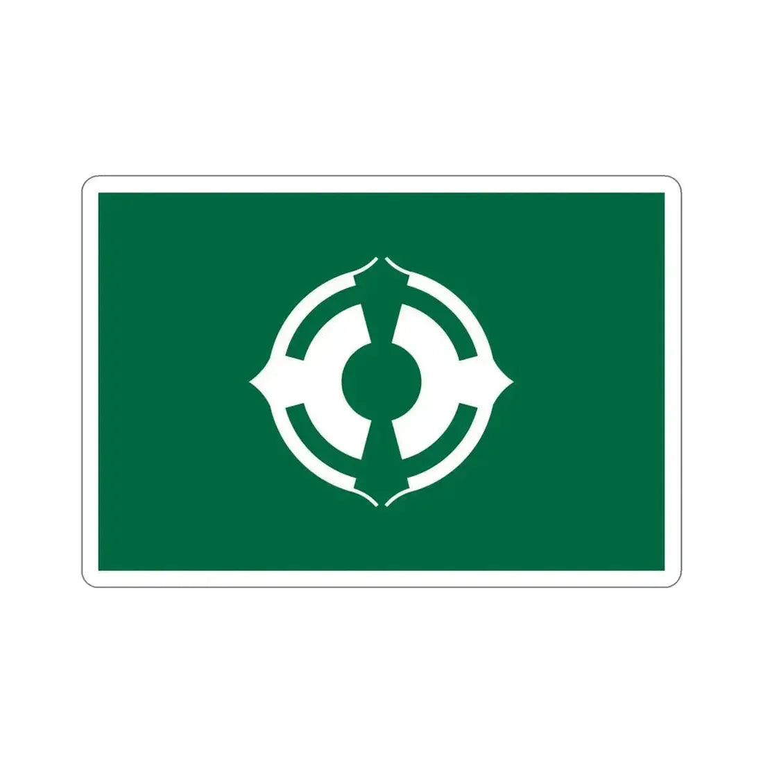 Flag of Matsudo Chiba Japan STICKER Vinyl Die-Cut Decal 6 Inch - The Sticker Space
