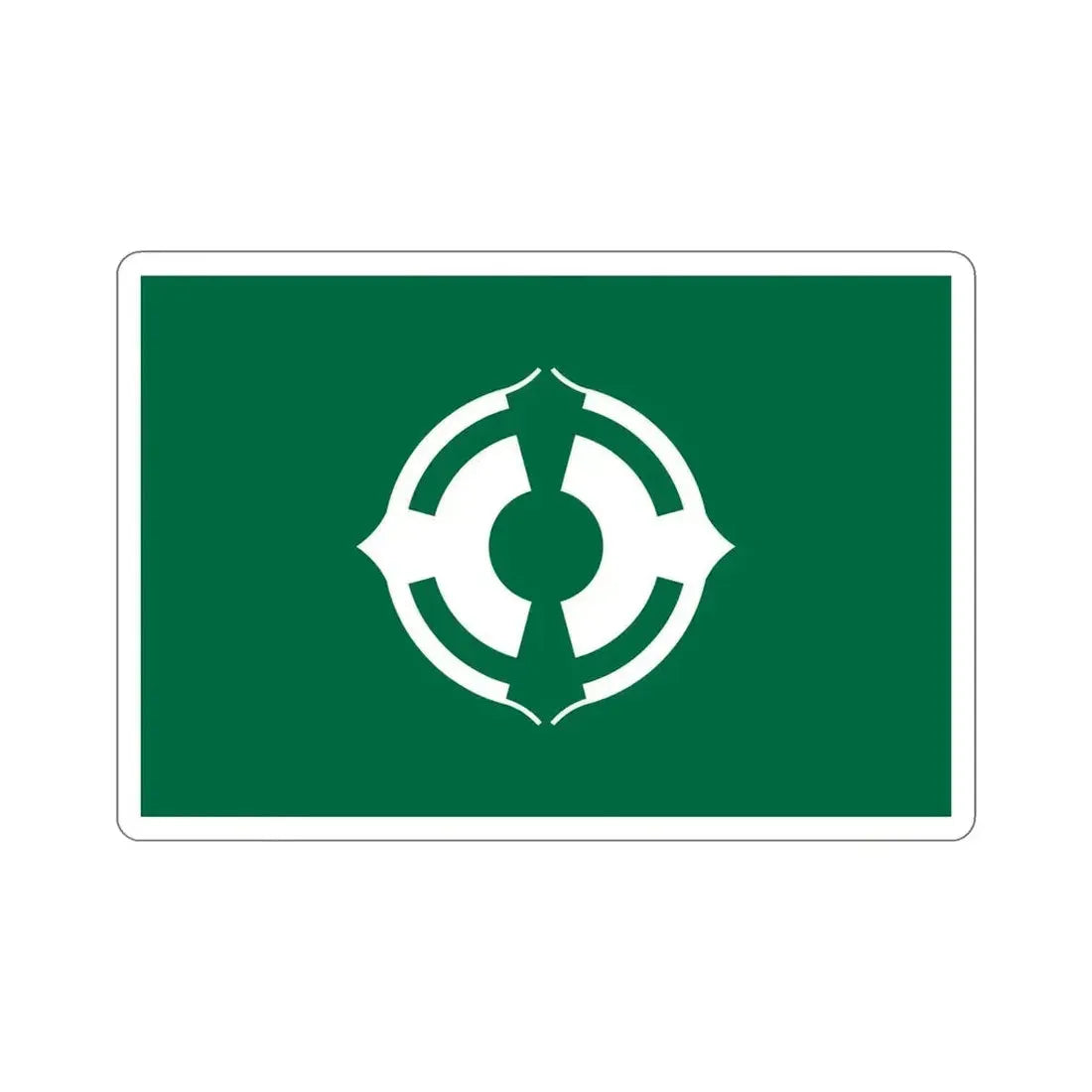 Flag of Matsudo Chiba Japan STICKER Vinyl Die-Cut Decal - The Sticker Space