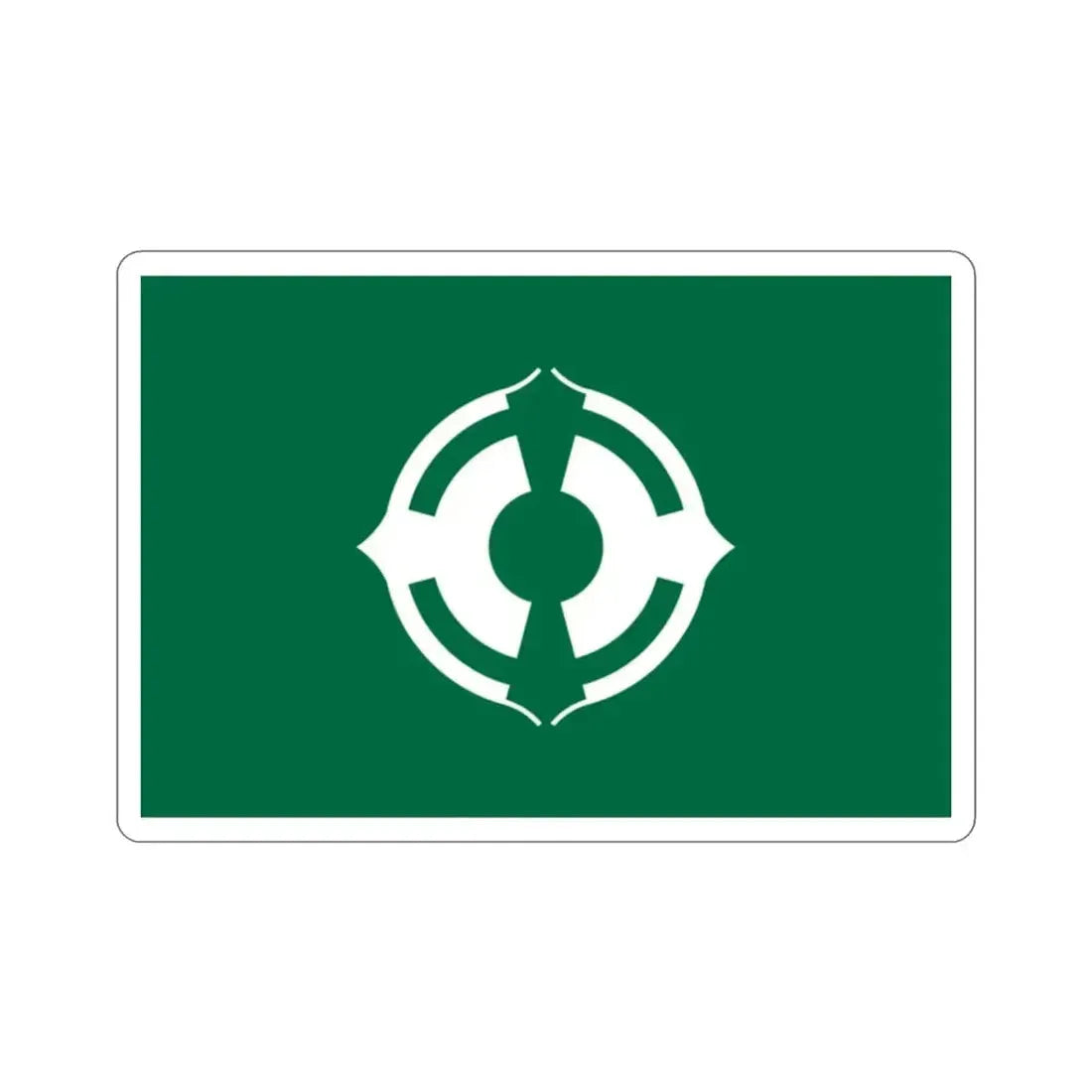 Flag of Matsudo Chiba Japan STICKER Vinyl Die-Cut Decal - The Sticker Space