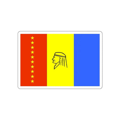 Flag of Maturín Venezuela STICKER Vinyl Die-Cut Decal 4 Inch - The Sticker Space