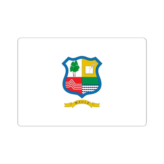 Flag of Maule Chile (Chile) STICKER Vinyl Kiss-Cut Decal 2 Inch White - The Sticker Space