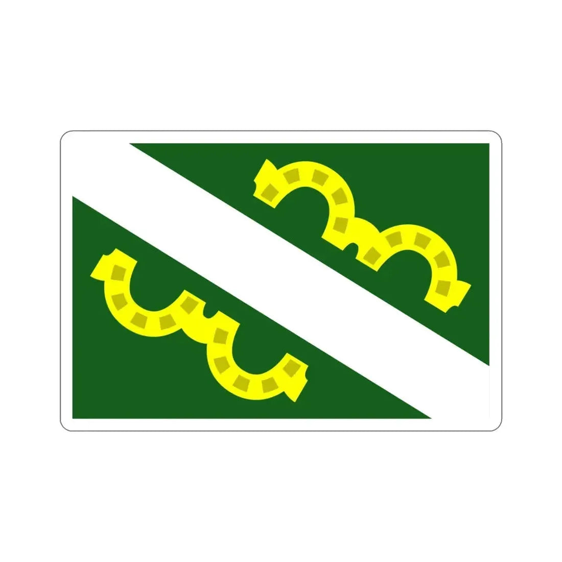 Flag of Maunabo Puerto Rico STICKER Vinyl Die-Cut Decal - The Sticker Space