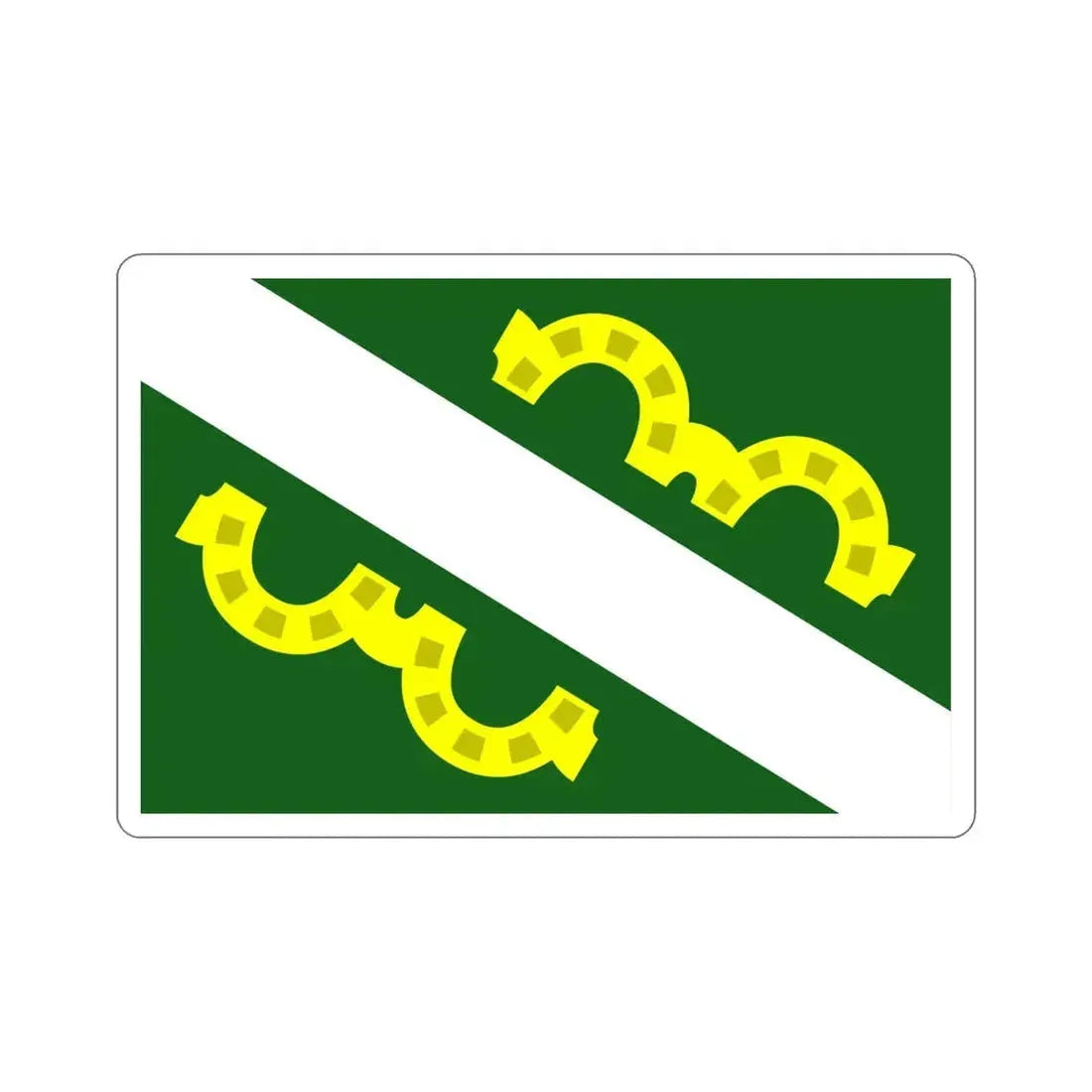 Flag of Maunabo Puerto Rico STICKER Vinyl Die-Cut Decal - The Sticker Space