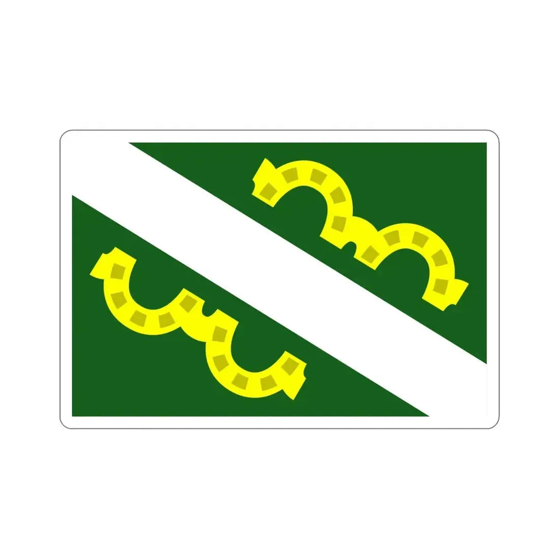 Flag of Maunabo Puerto Rico STICKER Vinyl Die-Cut Decal - The Sticker Space