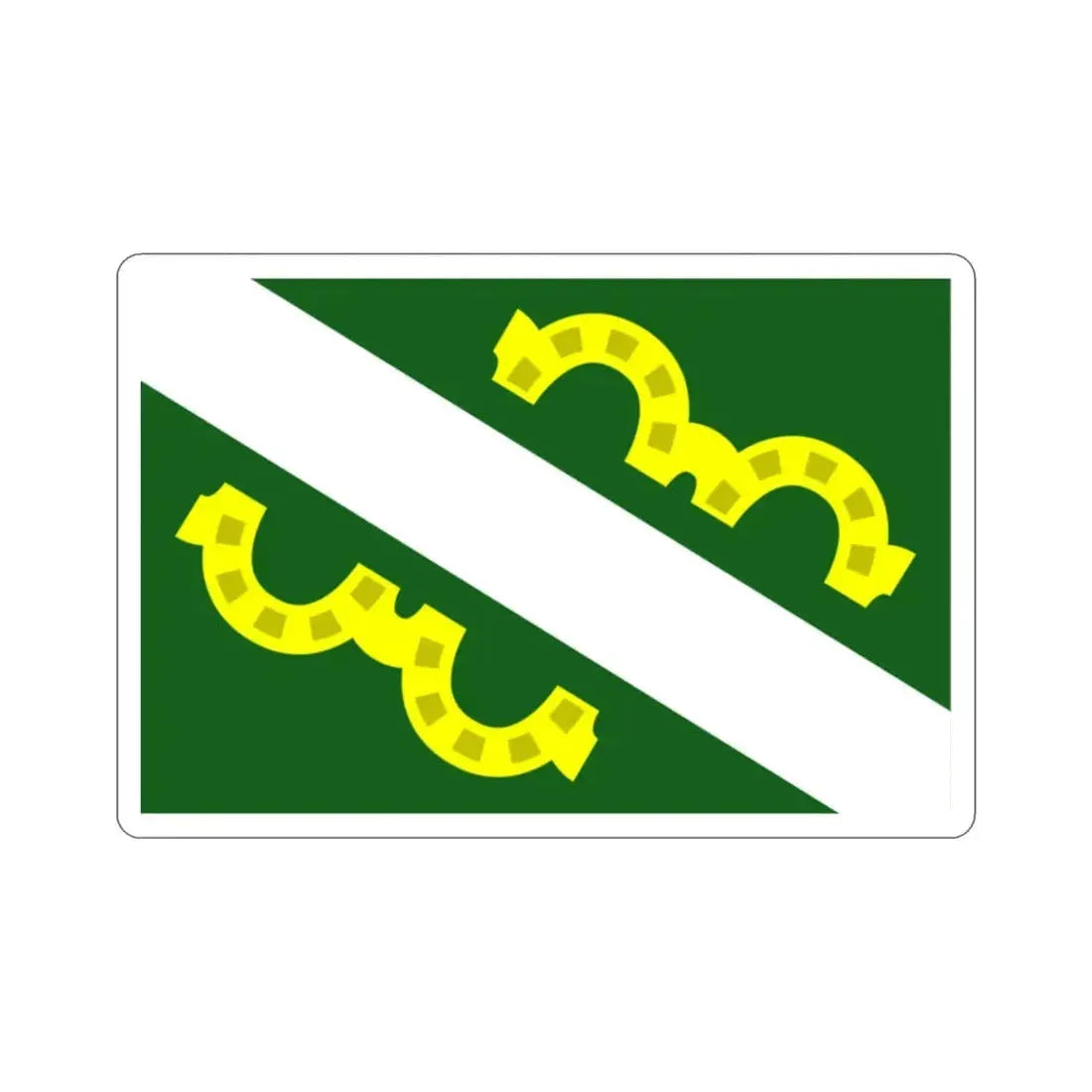 Flag of Maunabo Puerto Rico STICKER Vinyl Die-Cut Decal - The Sticker Space