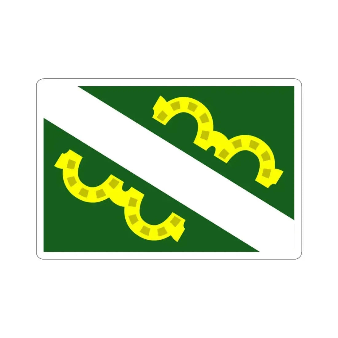 Flag of Maunabo Puerto Rico STICKER Vinyl Die-Cut Decal - The Sticker Space