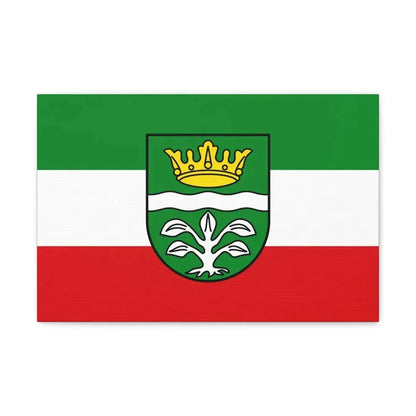 Flag of Mayen Koblenz Germany - Canvas Wall Art 18″ x 12″ 1.25" - The Sticker Space