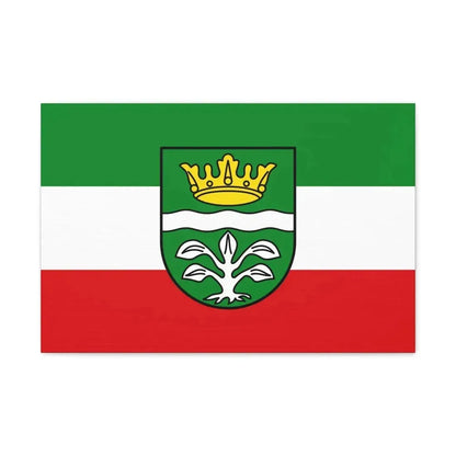 Flag of Mayen Koblenz Germany - Canvas Wall Art 24″ x 16″ 1.25" - The Sticker Space