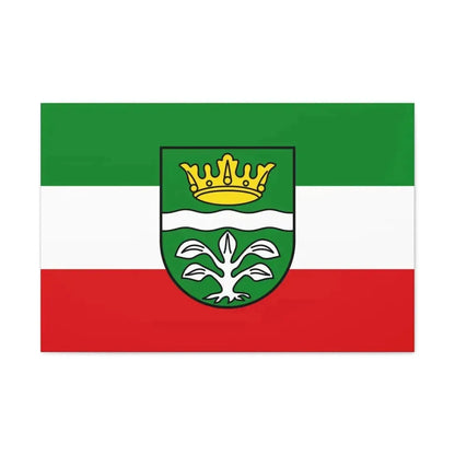 Flag of Mayen Koblenz Germany - Canvas Wall Art 30" x 20" 1.25" - The Sticker Space