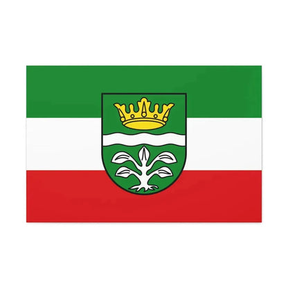 Flag of Mayen Koblenz Germany - Canvas Wall Art 36" x 24" 1.25" - The Sticker Space
