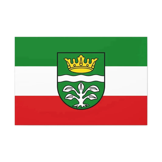 Flag of Mayen Koblenz Germany - Canvas Wall Art 36" x 24" 1.25" - The Sticker Space