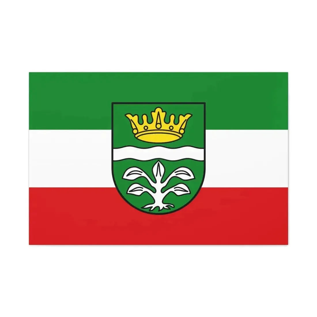 Flag of Mayen Koblenz Germany - Canvas Wall Art - The Sticker Space