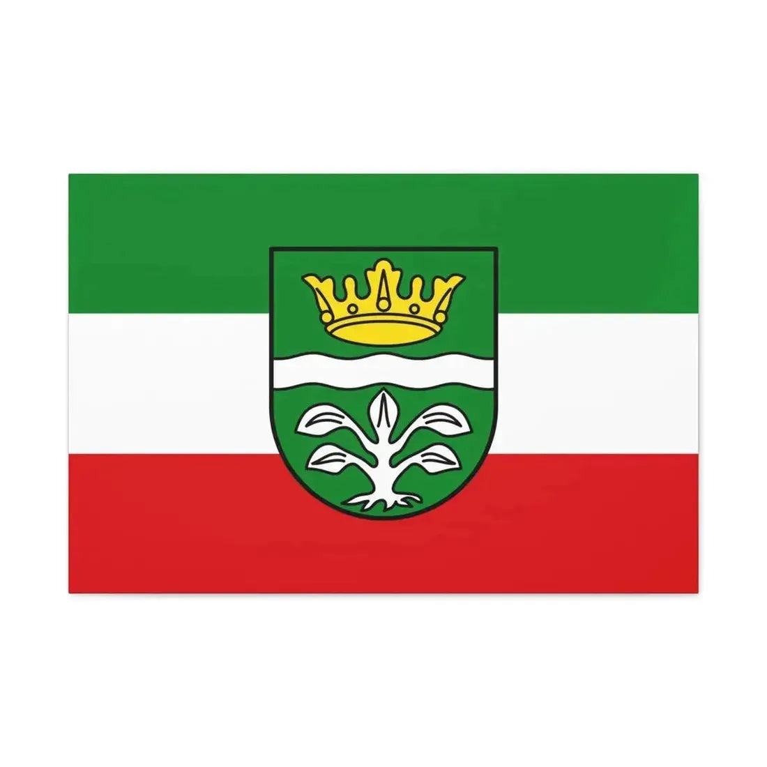 Flag of Mayen Koblenz Germany - Canvas Wall Art - The Sticker Space